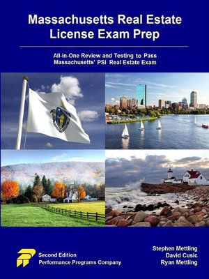 cover image of Massachusetts Real Estate License Exam Prep